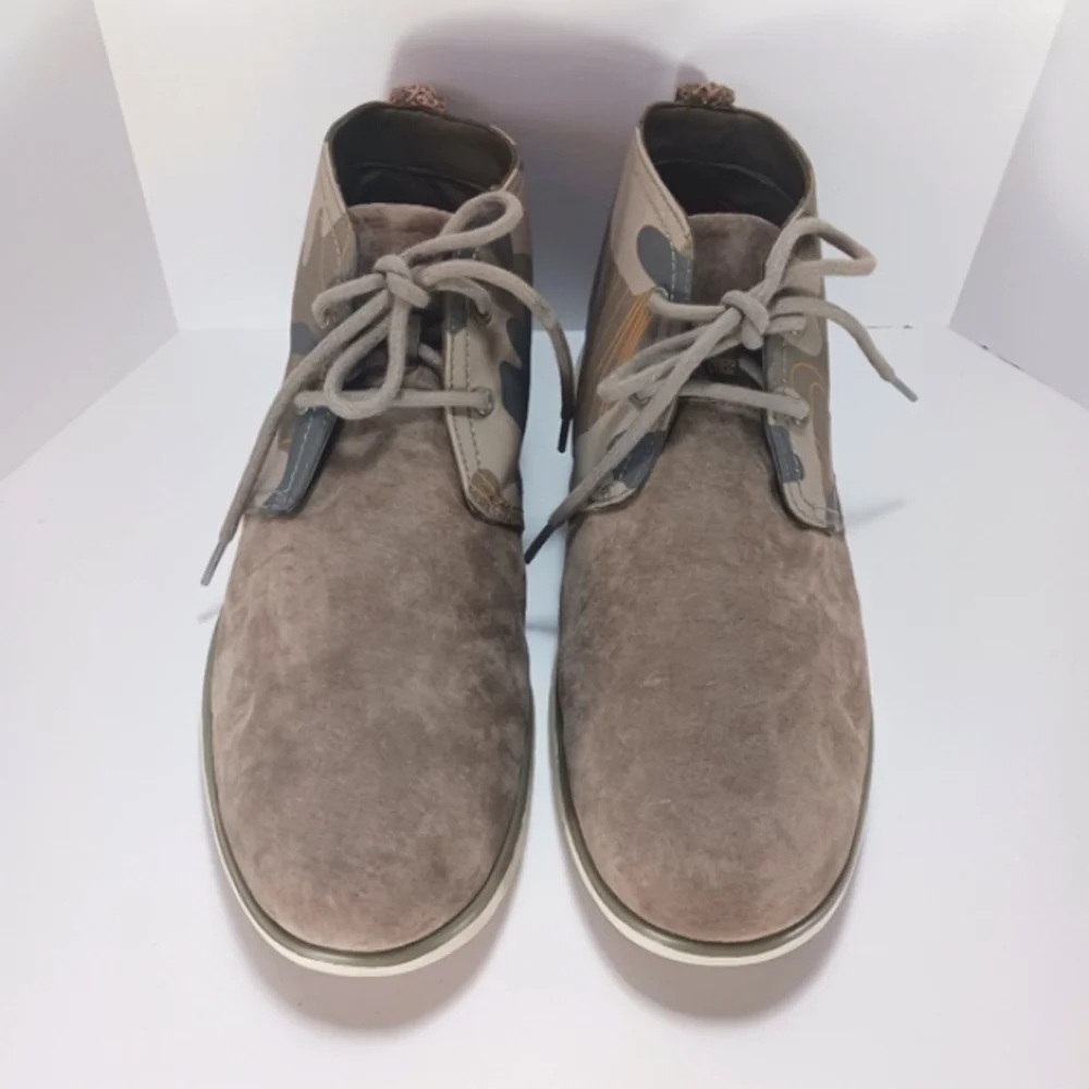 UGG Freamon Men's Suede & Camo Desert Boots EUC Sz 11